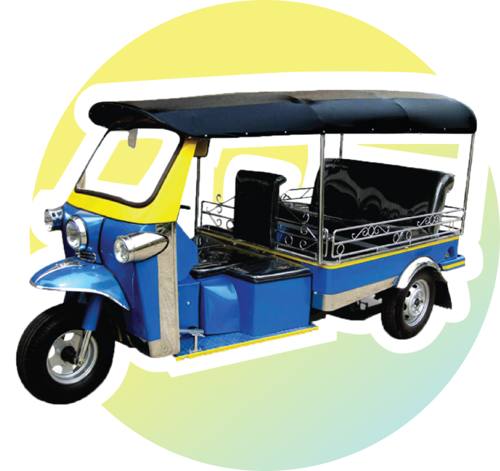 TUKTUK 4人乗り